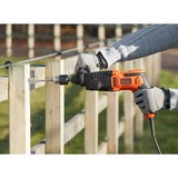 BLACK+DECKER BEHS01K-QS, Trapano a percussione Nero/Orange