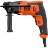 BLACK+DECKER Martello perforatore BEHS01K-QS, Trapano a percussione Nero/Orange