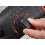 BLACK+DECKER Martello perforatore BEHS01K-QS, Trapano a percussione Nero/Orange
