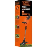 BLACK+DECKER STC1840EPC decespugliatore e tagliabordi 30 cm Batteria Nero, Arancione arancione /Nero, 30 cm, Filo di nylon, 1,5 mm, 7200 Giri/min, Nero, Arancione, 96 dB