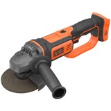BLACK+DECKER Smerigliatrice angolare a batteria BCG720N, 18Volt Nero/Orange