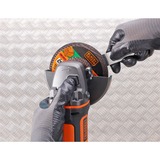 BLACK+DECKER Smerigliatrice angolare a batteria BCG720N, 18Volt Nero/Orange