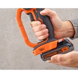 BLACK+DECKER Smerigliatrice angolare a batteria BCG720N, 18Volt Nero/Orange