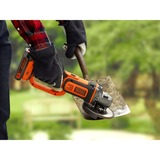 BLACK+DECKER Smerigliatrice angolare a batteria BCG720N, 18Volt Nero/Orange