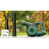 Bosch LeafBlower Ioni di Litio, Soffiatore verde/Nero, Soffiatore portatile, 185 km/h, 245 km/h, Verde, Batteria, Ioni di Litio