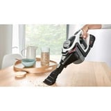 Bosch Serie 8 BSS825ALL scopa elettrica Senza sacchetto Nero, Bianco, Aspirapolvere verticale Nero/Bianco, Senza sacchetto, Nero, Bianco, Secco, Filtro, Tappeto, Superfici rigide, Elettronico