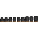 Bosch Set di bussole a impatto PRO 3/4", 9 pezzi, chiave combinata   Nero