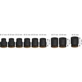 Bosch Set di bussole a impatto PRO 3/4", 9 pezzi, chiave combinata   Nero