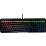 CHERRY MX 3.0S RGB tastiera USB QWERTZ Tedesco Nero Nero, Full-size (100%), USB, Interruttore a chiave meccanica, QWERTZ, LED RGB, Nero