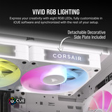 Corsair iCUE LINK RX120 RGB Triple Ricondizionato, Ventola bianco