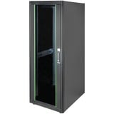 Digitus Armadio di rete Serie Dynamic Basic - 600 x 800 mm (LxP), IT armadio Nero, Rack indipendenti, 32U, 600 kg, Gestione dei cavi ottimizzata, Nero