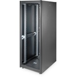 Digitus Armadio di rete Serie Dynamic Basic - 600 x 800 mm (LxP), IT armadio Nero, Rack indipendenti, 32U, 600 kg, Gestione dei cavi ottimizzata, Nero