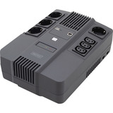 Digitus Gruppo di continuità All-in-One, 600VA/360Watt, UPS Nero