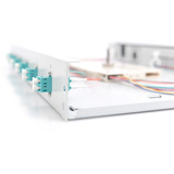 Digitus Scatola di giunzione fibra ottica, 1U, equipaggiata, 6x LC DX, OM3 