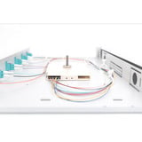 Digitus Scatola di giunzione fibra ottica, 1U, equipaggiata, 6x LC DX, OM3 
