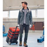 EINHELL E-Case L, 4540014, Cassetta portautensili Nero/rosso scuro