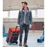 EINHELL Valigetta di sistema E-Case L, Cassetta portautensili Nero/rosso scuro