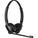 EPOS IMPACT D 30 Phone - EU Auricolare Wireless A Padiglione Ufficio Base di ricarica Nero, Headset Nero/Argento, Wireless, Ufficio, 84 g, Auricolare, Nero