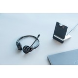 EPOS IMPACT D 30 Phone - EU Auricolare Wireless A Padiglione Ufficio Base di ricarica Nero, Headset Nero/Argento, Wireless, Ufficio, 84 g, Auricolare, Nero