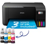 Epson EcoTank ET-2810 Nero, Ad inchiostro, Stampa a colori, 5760 x 1440 DPI, A4, Stampa diretta, Nero