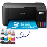 Epson EcoTank ET-2810, Stampante multifunzione Nero, Ad inchiostro, Stampa a colori, 5760 x 1440 DPI, A4, Stampa diretta, Nero