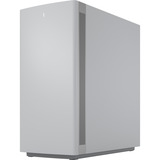 Fractal Design Define One Light TG Clear Tint, Chassis Tower bianco