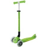 GLOBBER Primo Foldable Plus Lights, Scooter verde/Limone verde
