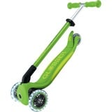 GLOBBER Primo Foldable Plus Lights, Scooter verde/Limone verde