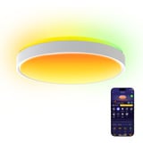 Govee 38cm Lampada da soffitto intelligente RGBICWW Pro, Luce LED 