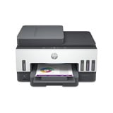 HP Smart Tank 7605 Wireless All-in-One Colore Stampante, Stampa fronte/retro; fotocopiatrice, scanner, Stampante multifunzione grigio/Bianco, Stampa fronte/retro; fotocopiatrice, scanner, Getto termico d'inchiostro, Stampa a colori, 4800 x 1200 DPI, A4, Stampa diretta, Grigio