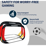 HUDORA Set da 2 porte da calcio Pop Up, Obiettivo di gioco del calcio 