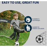 HUDORA Set da 2 porte da calcio Pop Up, Obiettivo di gioco del calcio 