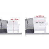 High Peak Avio 2.0, Tenda grigio/Limone verde