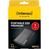 Intenso SSD esterna Premium 1 TB, Disco a stato solido Nero
