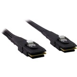 Inter-Tech 88885238 cavo Serial Attached SCSI (SAS) 0,5 m Nero Nero, 0,5 m, SFF-8087, SFF-8087, Nero, 35 g