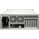 Inter-Tech IPC 4U-4129L Supporto Metallico, Argento Nero, Supporto, Server, Metallico, Argento, ATX, EATX, micro ATX, Acciaio, 4U