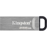 Kingston DataTraveler Kyson unità flash USB 256 GB USB tipo A 3.2 Gen 1 (3.1 Gen 1) Argento argento, 256 GB, USB tipo A, 3.2 Gen 1 (3.1 Gen 1), 200 MB/s, Senza coperchio, Argento