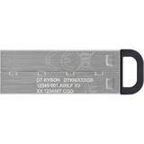 Kingston DataTraveler Kyson unità flash USB 256 GB USB tipo A 3.2 Gen 1 (3.1 Gen 1) Argento argento, 256 GB, USB tipo A, 3.2 Gen 1 (3.1 Gen 1), 200 MB/s, Senza coperchio, Argento