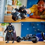 LEGO Personaggio costruibile di Batman con Bat-Pod, Giochi di costruzione Set da costruzione, 12 anno/i, Plastica, 713 pz, 1 kg
