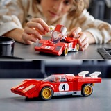 LEGO Speed Champions 1970 Ferrari 512 M Set da costruzione, 8 anno/i, Plastica, 291 pz, 320 g