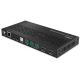 Lindy Sistema 4K30 HDMI e USB su IP - Encoder, Estensione HDMI Nero