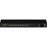 Netgear MSM4214X Gestito L2/L3 2.5G Ethernet 1U Nero, Interruttore Gestito, L2/L3, 2.5G Ethernet, Full duplex, Montaggio rack, 1U