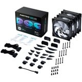 Phanteks PH-F140D30_DRGB_PWM_BK01_3P, Ventola Nero/Bianco