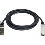 QNAP CAB-NIC40G30M-QSFP cavo InfiniBand 3 m QSFP+ Nero Nero, 3 m, QSFP+, QSFP+, Maschio/Maschio, Nero, 40 Gbit/s