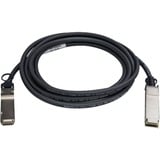 QNAP CAB-NIC40G30M-QSFP cavo InfiniBand e in fibra ottica 3 m QSFP+ Nero Nero, 3 m, QSFP+, QSFP+, Maschio/Maschio