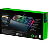 Razer RZ03-05000400-R3E1, Tastiera da gioco Nero