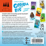 Schmidt Spiele Tre maghi: Gorilla sul ghiaccio, Gioco di carte 