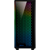 Sharkoon RGB LIT 200 Ricondizionato, Chassis Tower Nero