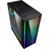 Sharkoon RGB LIT 200 Ricondizionato, Chassis Tower Nero