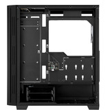 Sharkoon RGB LIT 200 Ricondizionato, Chassis Tower Nero
